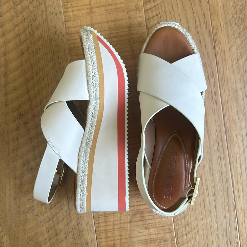 Enzo Angiolini multicolor wedge